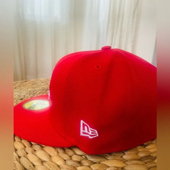 Supreme X New Era - Supreme Championship Box Logo Fitted Hat - 7 1/2 - Picture 5 of 6